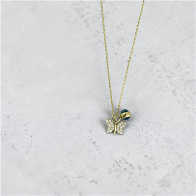 14 Ayar Altın Hayvan Figürlü Kolye  -  0205475