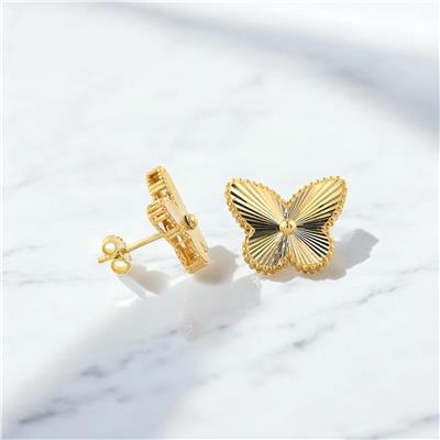 14 Ayar Altın Hayvan Figürlü Küpe  -  0193556