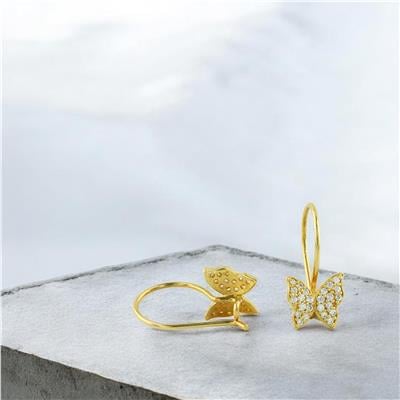 14 Ayar Altın Hayvan Figürlü Küpe  -  0204377