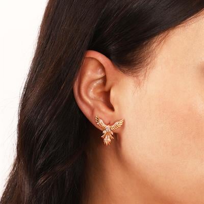 14 Ayar Altın Hayvan Figürlü Küpe  -  0205251