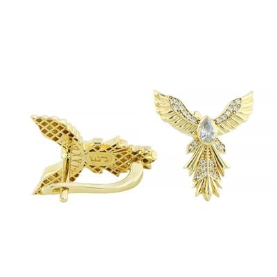 14 Ayar Altın Hayvan Figürlü Küpe  -  0205251