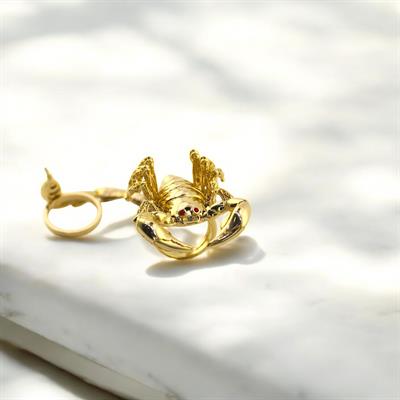 14 Ayar Altın Hayvan Figürlü Yüzük -0191490