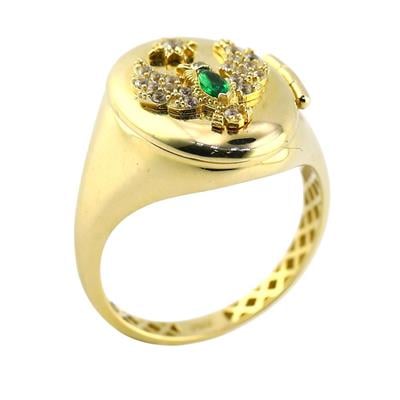 14 Ayar Altın Hayvan Figürlü Yüzük  -  0200857