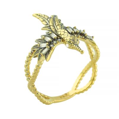 14 Ayar Altın Hayvan Figürlü Yüzük  -  0201761