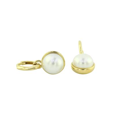 14 Ayar Altın İncili Küpe  -  0197128