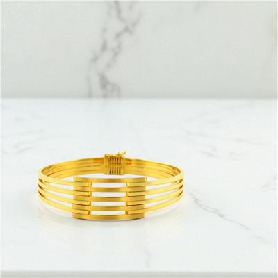 14 Ayar Altın Kaburga Bilezik  -  0198922