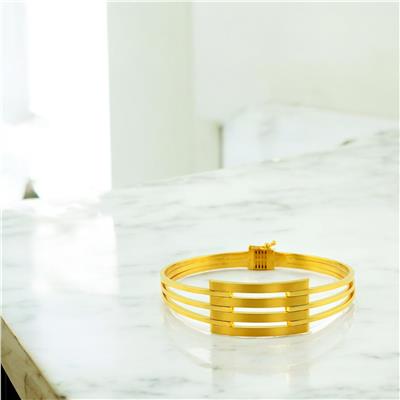 14 Ayar Altın Kaburga Bilezik  -  0202415