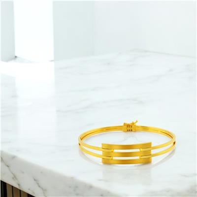 14 Ayar Altın Kaburga Bilezik  -  0202425