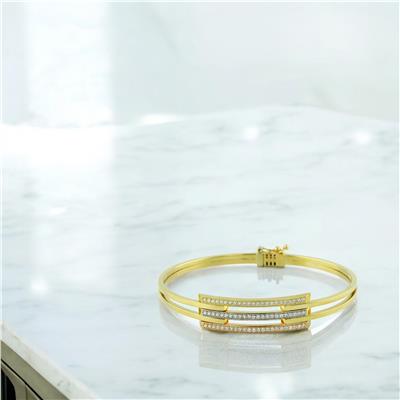 14 Ayar Altın Kaburga Bilezik  -  0202462