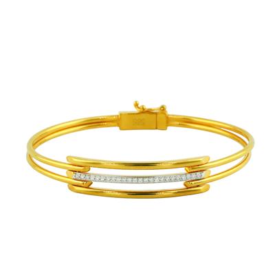 14 Ayar Altın Kaburga Bilezik  -  0203765