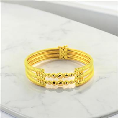 14 Ayar Altın Kaburga Bilezik  -  F003192