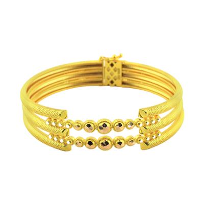 14 Ayar Altın Kaburga Bilezik  -  F003192