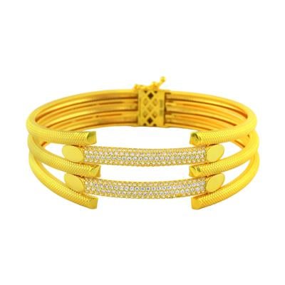 14 Ayar Altın Kaburga Bilezik  -  F003193