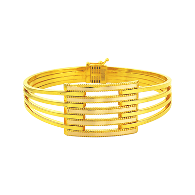 14 Ayar Altın Kaburga Bilezik  -  K232395