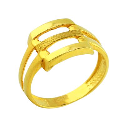 14 Ayar Altın Kaburga Yüzük  -  0198959