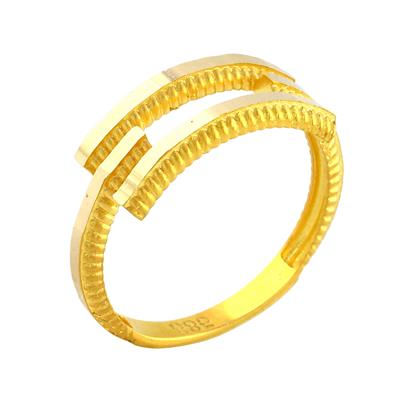 14 Ayar Altın Kaburga Yüzük  -  0201146