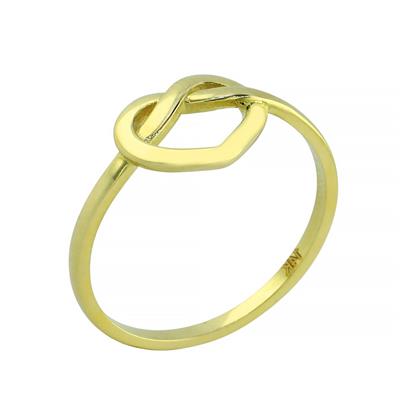 14 Ayar Altın Kalpli Yüzük  -  0201335