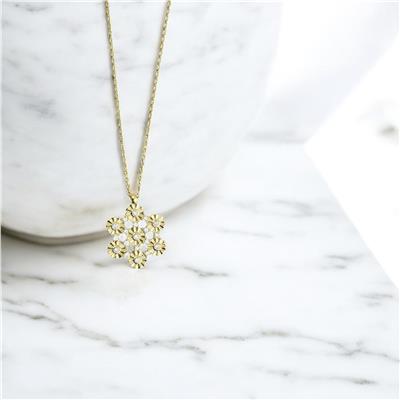 14 Ayar Altın Kartaneli Kolye  -  0201281