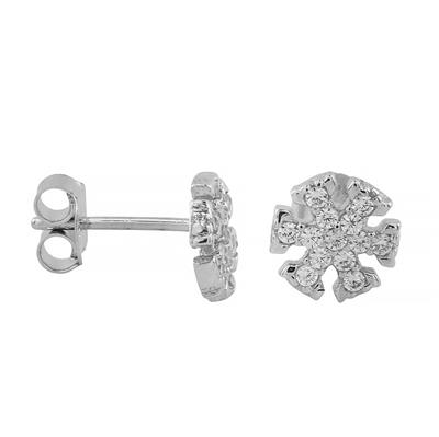 14 Ayar Altın Kartaneli Küpe  -  0190840