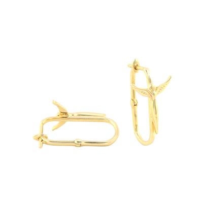 14 Ayar Altın Melek Küpe  -  0181940