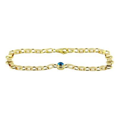 14 Ayar Altın Nazar Boncuklu Bileklik  -  0200920