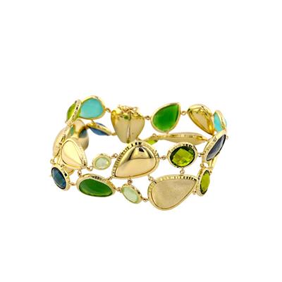 14 Ayar Altın Renkli Bileklik  -  0191070