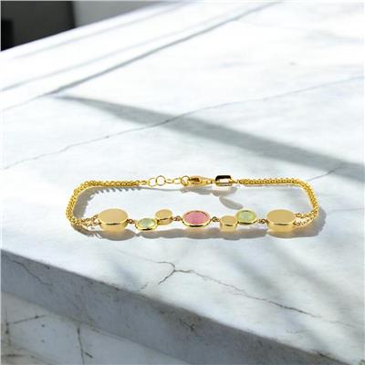 14 Ayar Altın Renkli Bileklik  -  0191074