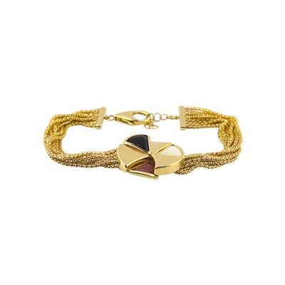 14 Ayar Altın Renkli Bileklik  -  0191102