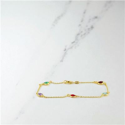 14 Ayar Altın Renkli Bileklik  -  0197793