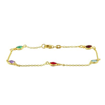 14 Ayar Altın Renkli Bileklik  -  0197793