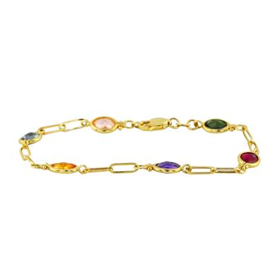 14 Ayar Altın Renkli Bileklik  -  0197795