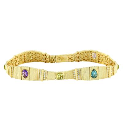 14 Ayar Altın Renkli Bileklik  -  0198884