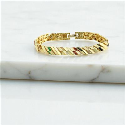 14 Ayar Altın Renkli Bileklik  -  0198885