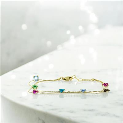 14 Ayar Altın Renkli Bileklik  -  0200436