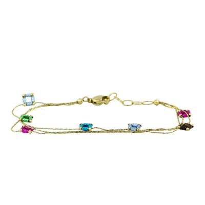 14 Ayar Altın Renkli Bileklik  -  0200436