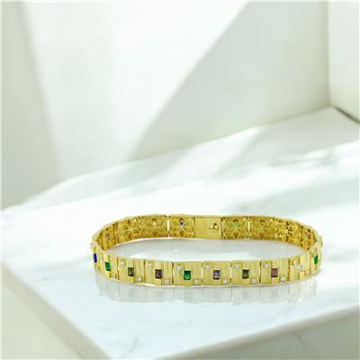 14 Ayar Altın Renkli Bileklik  -  0203506