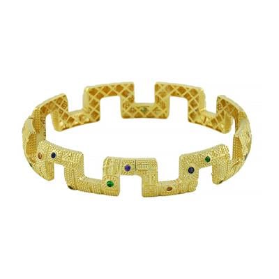 14 Ayar Altın Renkli Bilezik  -  0202327