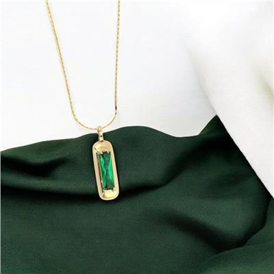 14 Ayar Altın Renkli Kolye  -  0188606