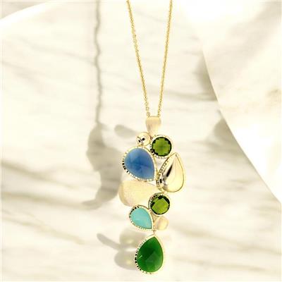 14 Ayar Altın Renkli Kolye  -  0191069