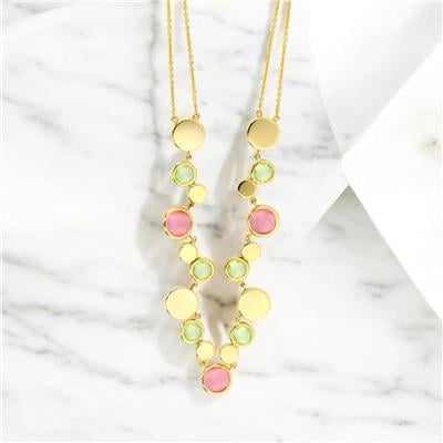 14 Ayar Altın Renkli Kolye  -  0191073