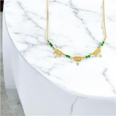 14 Ayar Altın Renkli Kolye  -  0204208