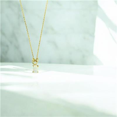 14 Ayar Altın Renkli Kolye  -  0206143