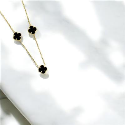 14 Ayar Altın Renkli Kolye  -  F003531