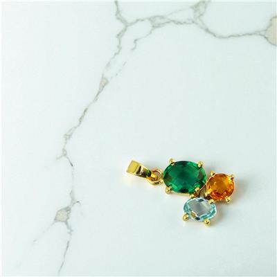 14 Ayar Altın Renkli Kolye Ucu  -  0197810