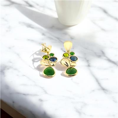 14 Ayar Altın Renkli Küpe  -  0191068