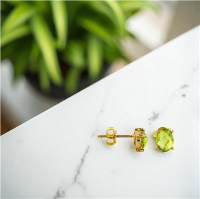 14 Ayar Altın Renkli Küpe  -  0197803