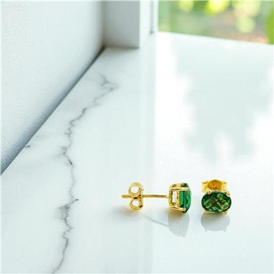 14 Ayar Altın Renkli Küpe  -  0197806