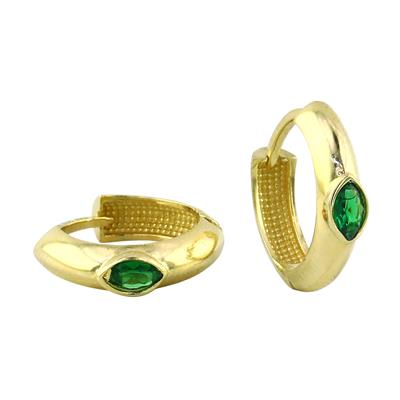 14 Ayar Altın Renkli Küpe  -  0201074