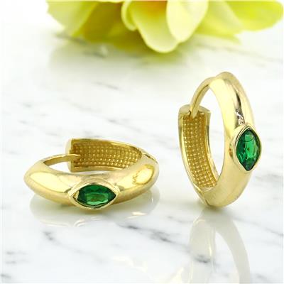 14 Ayar Altın Renkli Küpe  -  0201074