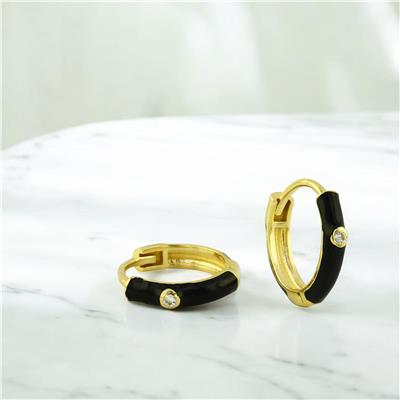 14 Ayar Altın Renkli Küpe  -  0206201